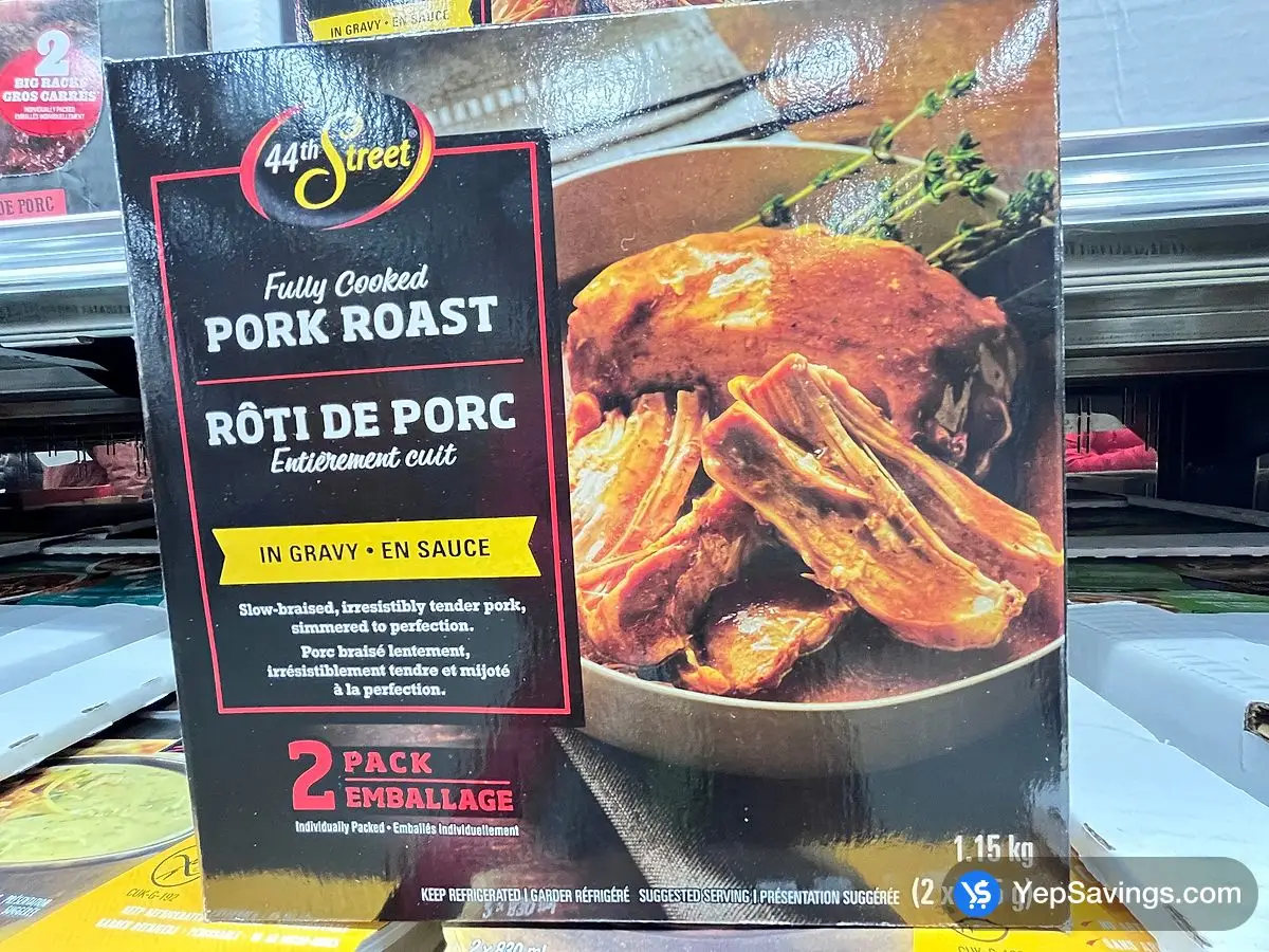Costco 44TH STREET PORK POT ROAST 2 x 575 g - Canada (ITM 1856048)