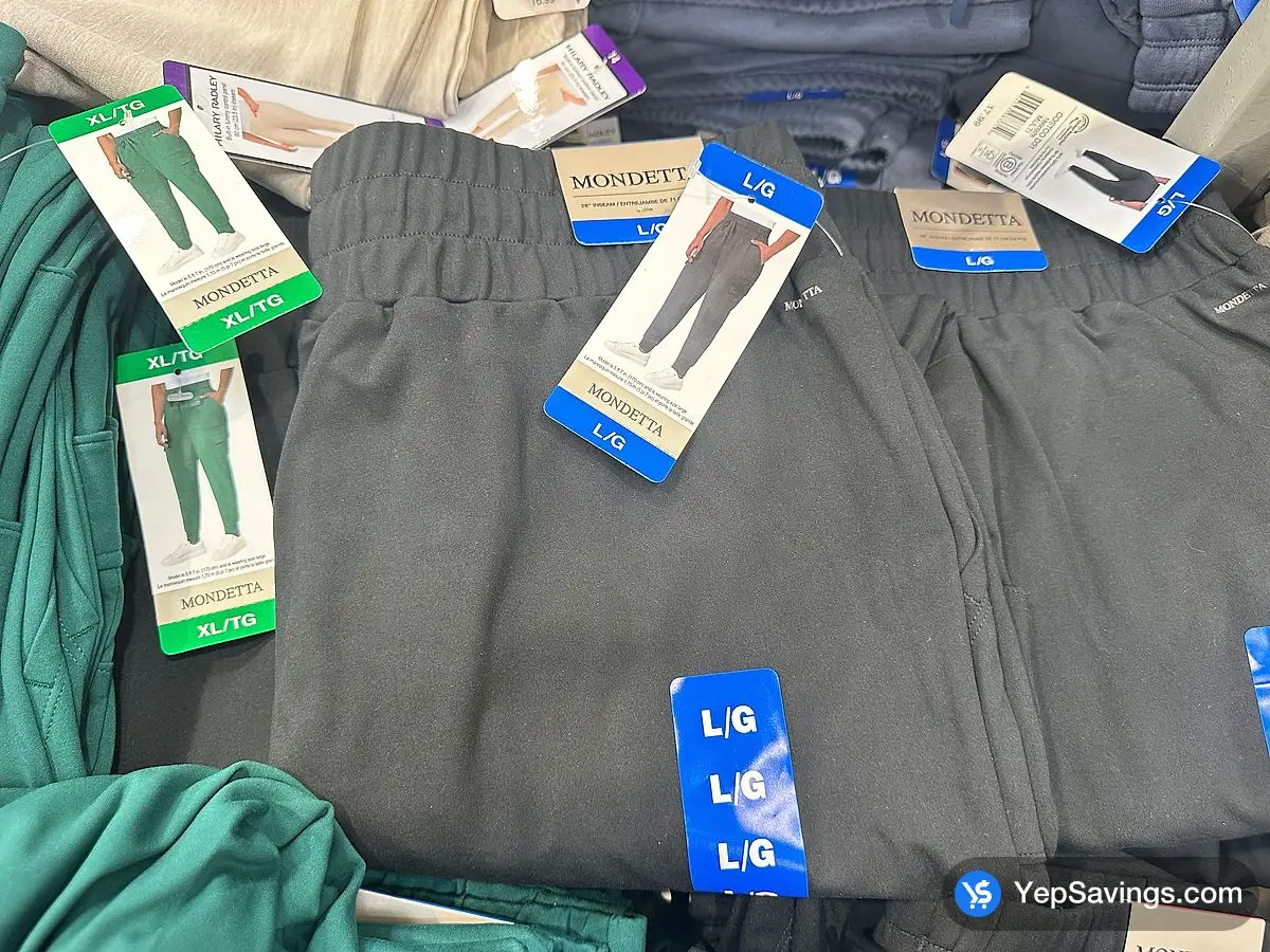 Costco MONDETTA CARGO JOGGER + LADIES SIZES XS - XL - Canada (ITM 1866928)