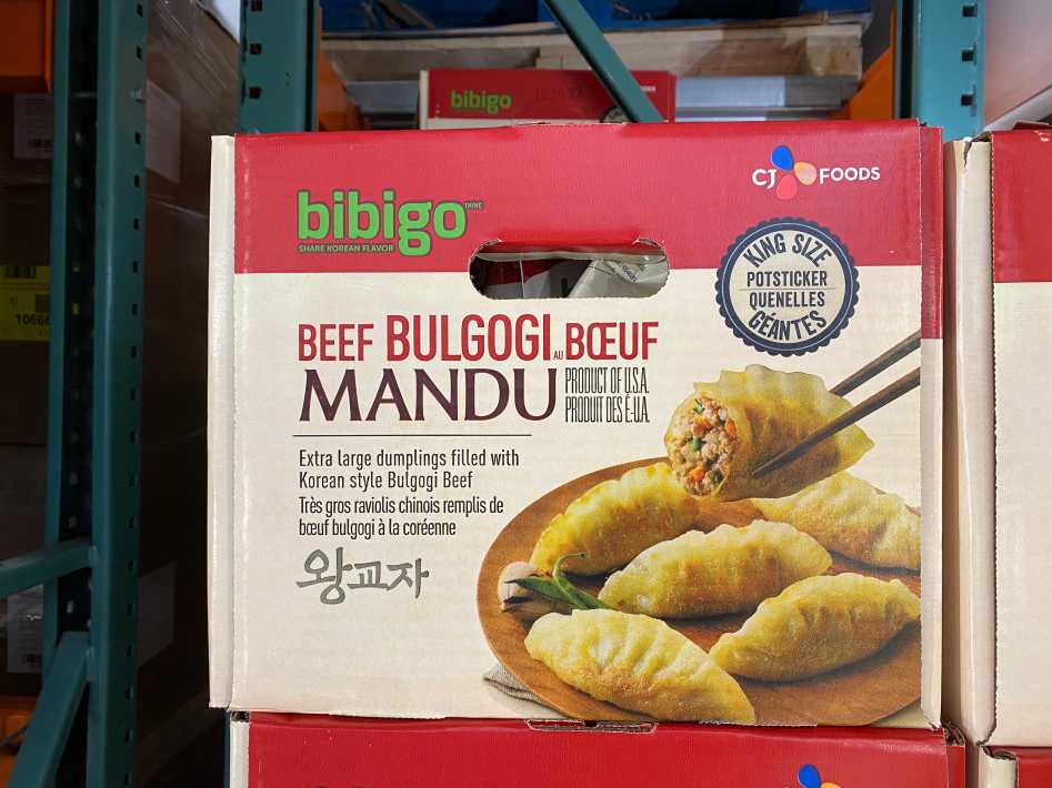 CJ BIBIGO BEEF BULGOGI MANDU 1.36 kg ITM 5638856 at Costco