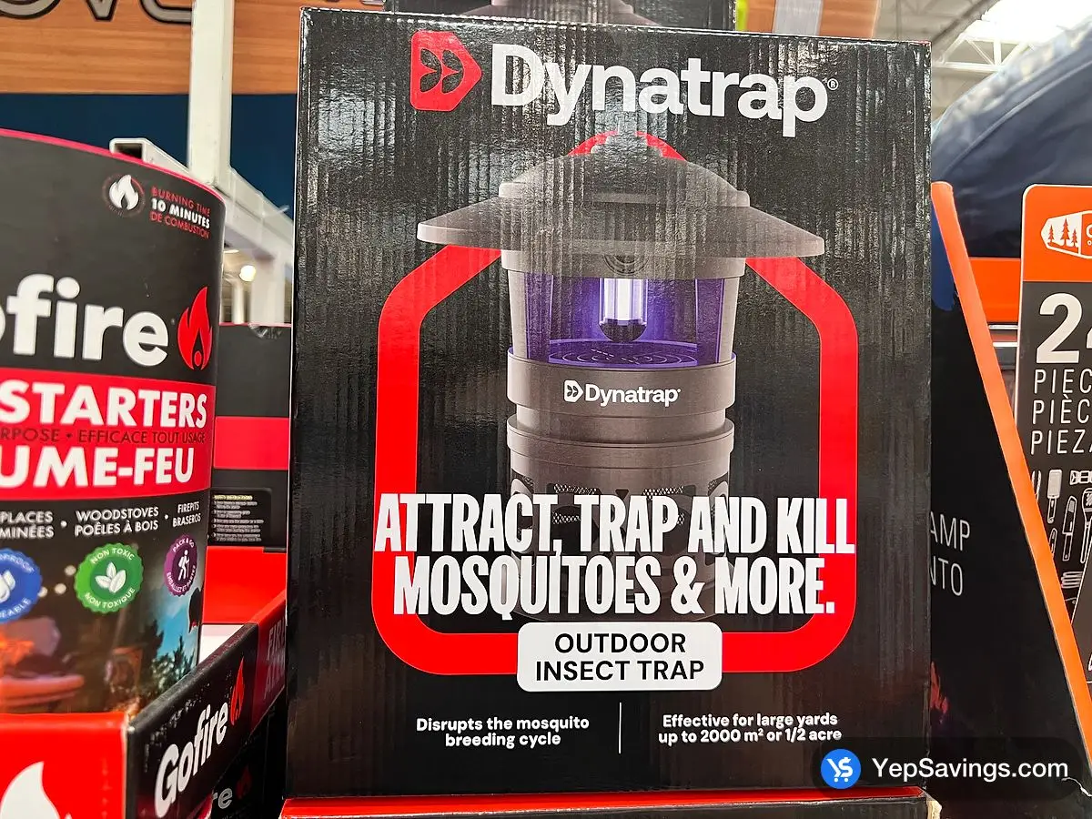 DYNATRAP MOSQUITO TRAP INDOOR / OUTDOOR ITM 1698532 at Costco