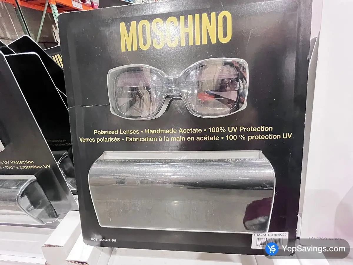 Costco MOSCHINO POLARIZED SUNGLASSES - Canada (ITM 1849228)
