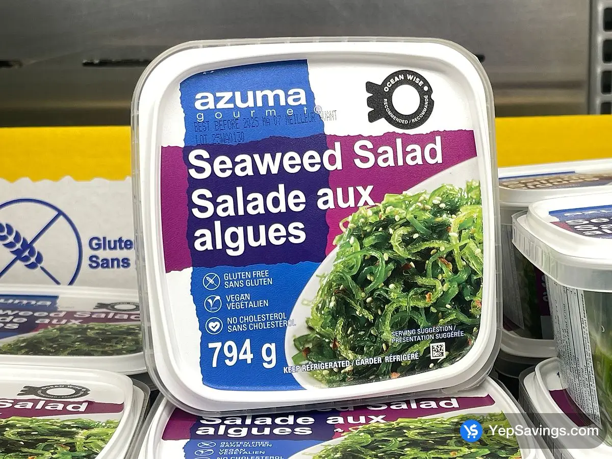 Costco AZUMA GOURMET SEAWEED SALAD 794 g - Canada (ITM 549137)