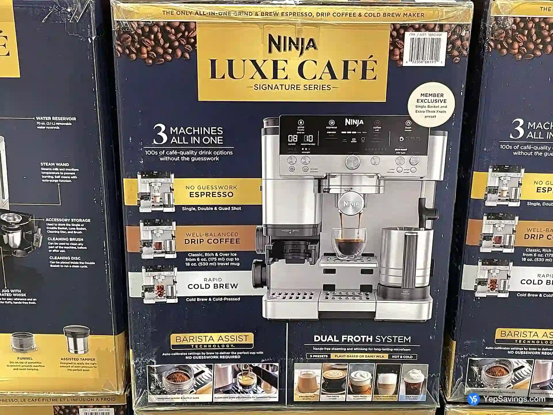 NINJA LUXE CAFÉ 3 IN 1 SPECIALTY COFFEEMAKER - Costco Canada (ITM 1880401)