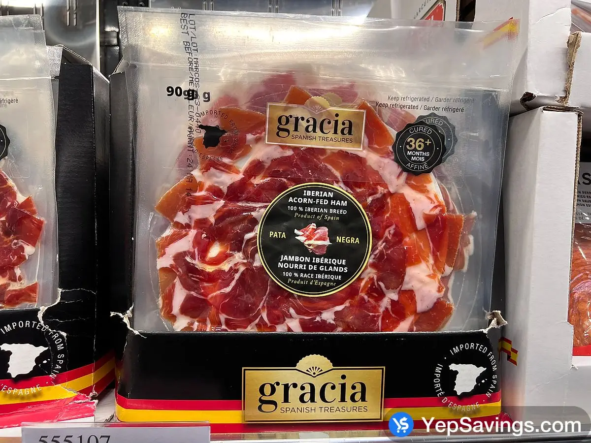 Costco GRACIA IBERIAN HAM 90 g - Canada (ITM 1916177)