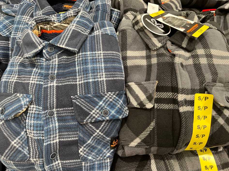 Costco fleece lined clearance flannel