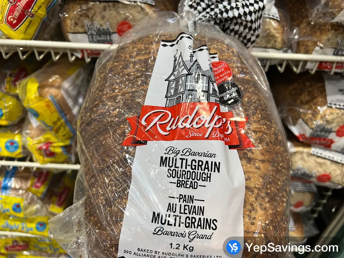 Costco RUDOLPH'S BAKERY BAVARIAN MULTI - GRAIN 1.2 kg D5 - Canada (ITM 1147104)