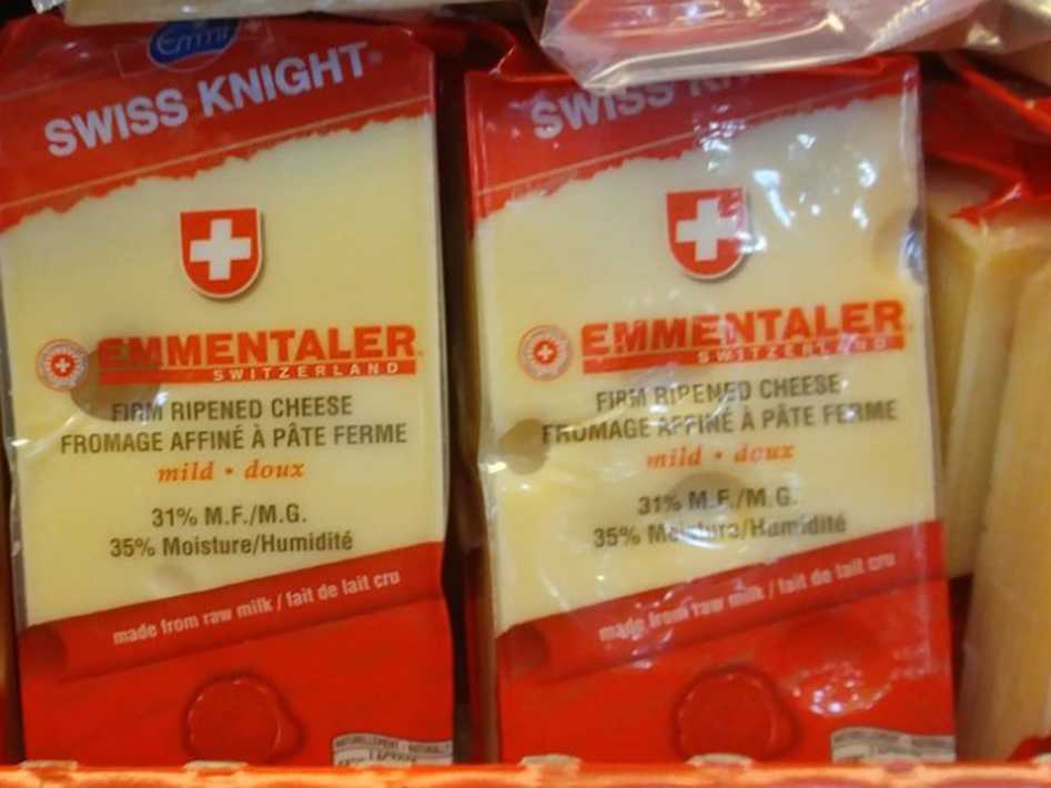 Costco SWISS KNIGHT EMMENTALER 450 g - Canada (ITM 70704)