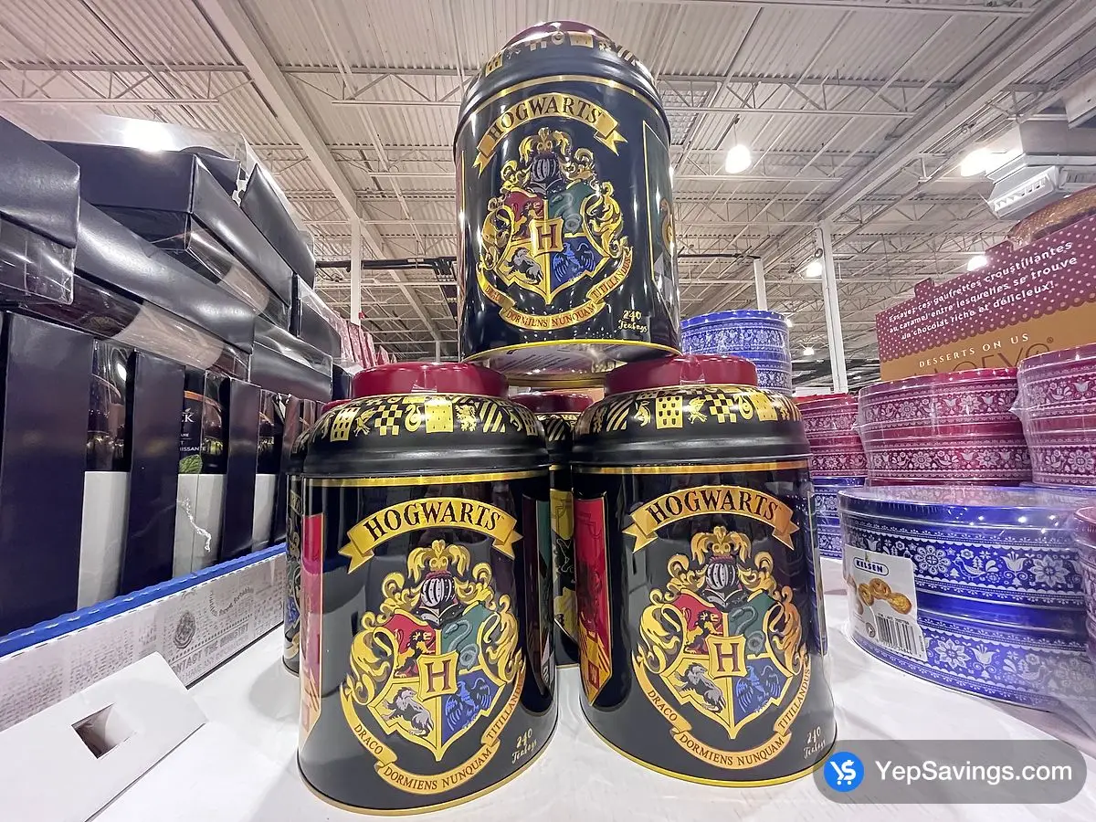 Costco NEW ENGLISH HARRY POTTER TEA TIN 240 count - Canada (ITM 1864465)