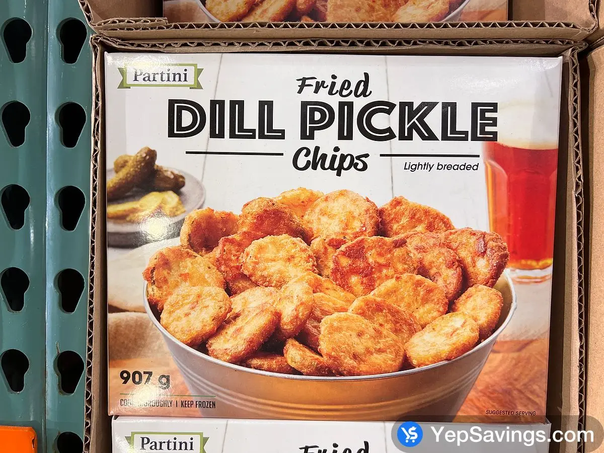 PARTINI FRIED DILL PICKLE CHIP 907 g ITM 1713628 at Costco