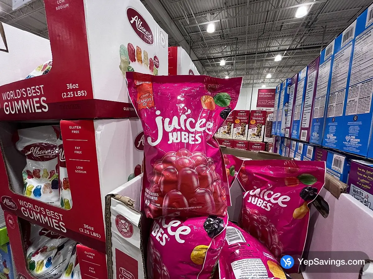 Costco DARE REAL JUICEE JUBES 1.7 kg - Canada (ITM 1685057)