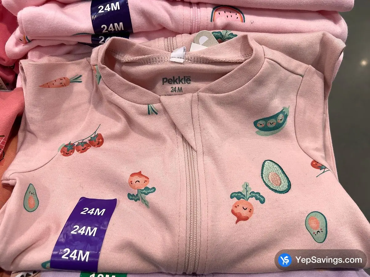 Costco PEKKLE ORGANIC COTTON SLEEPER INFANTS SIZES 3-24M - Canada (ITM 4177411)