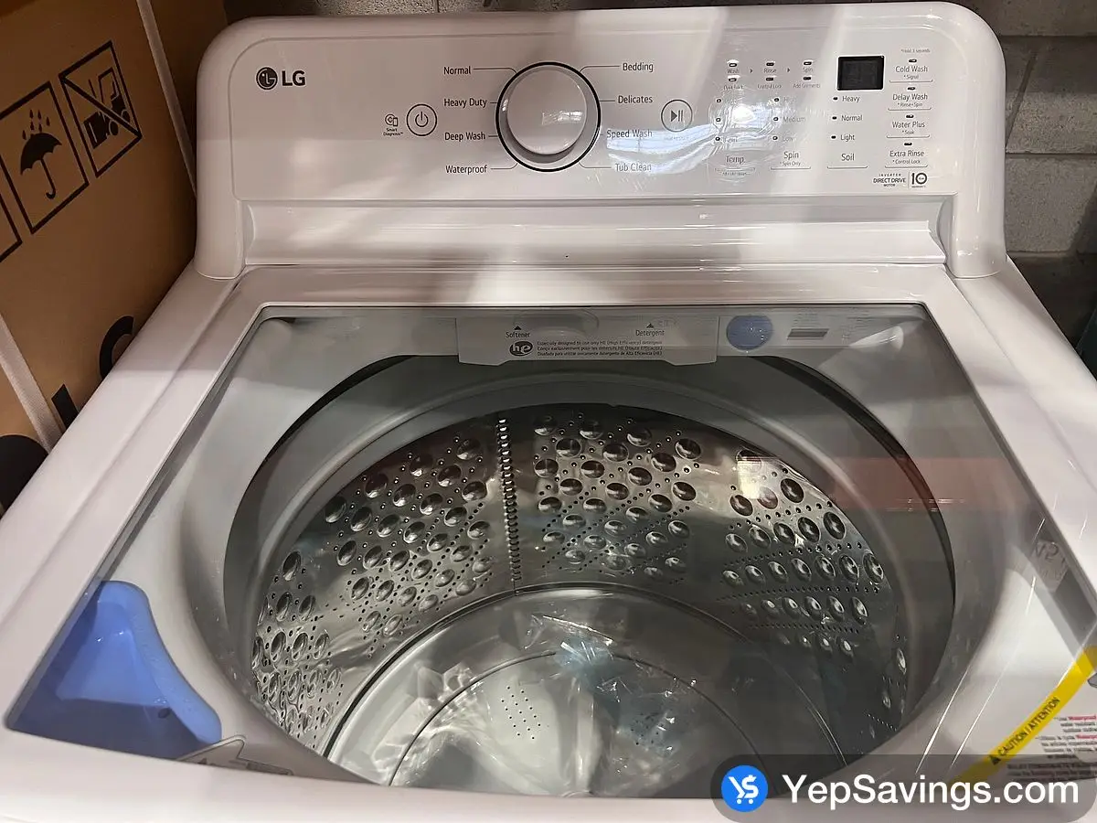 LG WHITE WASHER 5.2 CU.FT I.E.C. ITM 7451260 at Costco