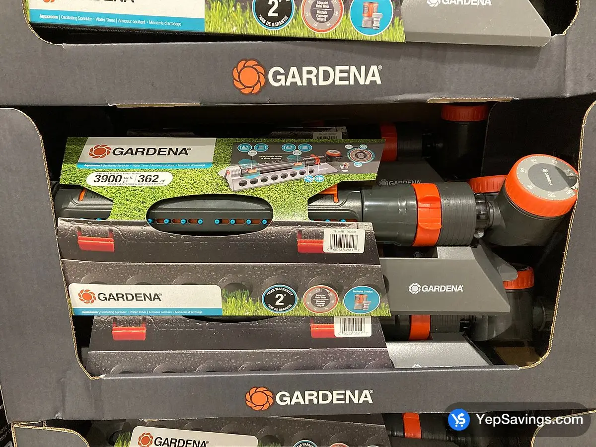 Costco GARDENA OSCILLATING SPRINKLER - Canada (ITM 1697034)