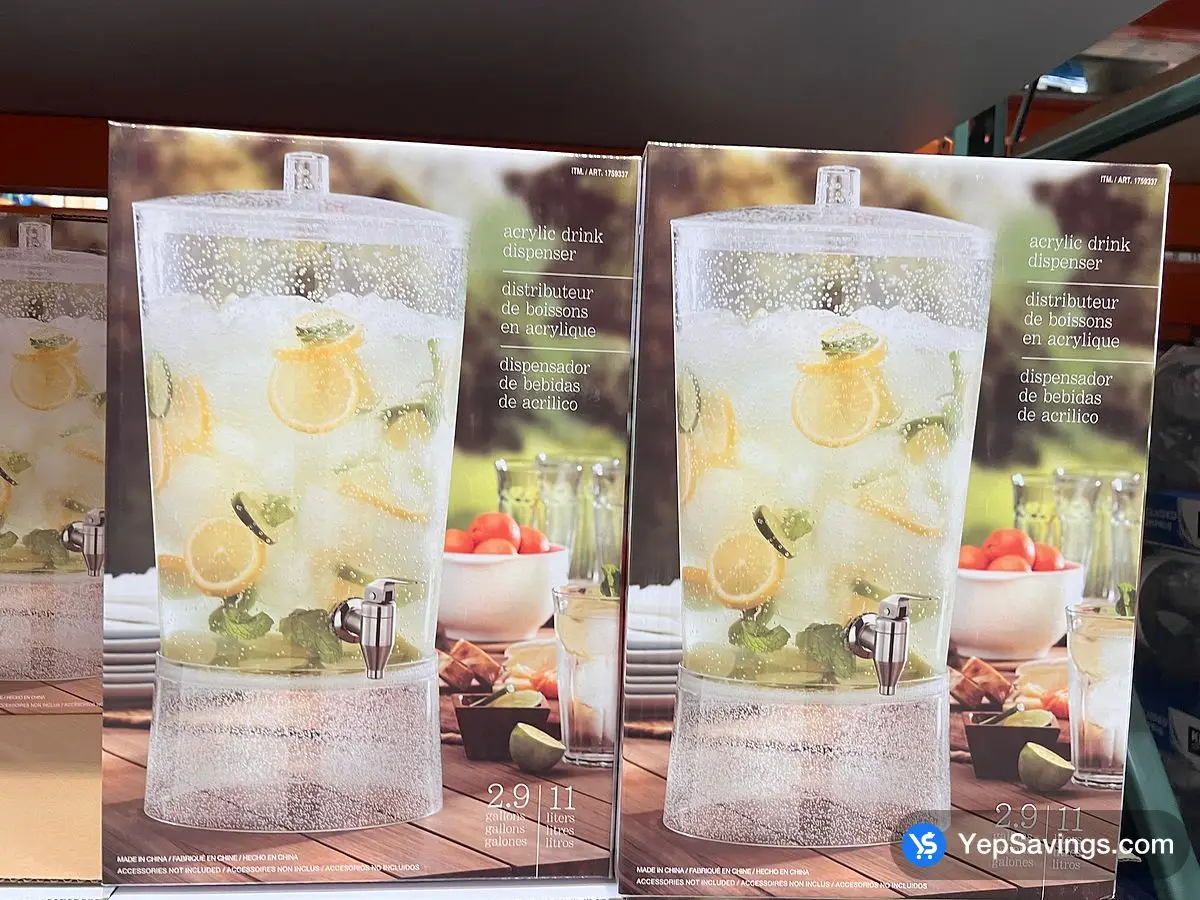 Costco FIZZ BEVERAGE DISPENSER 11L - Canada (ITM 1759337)