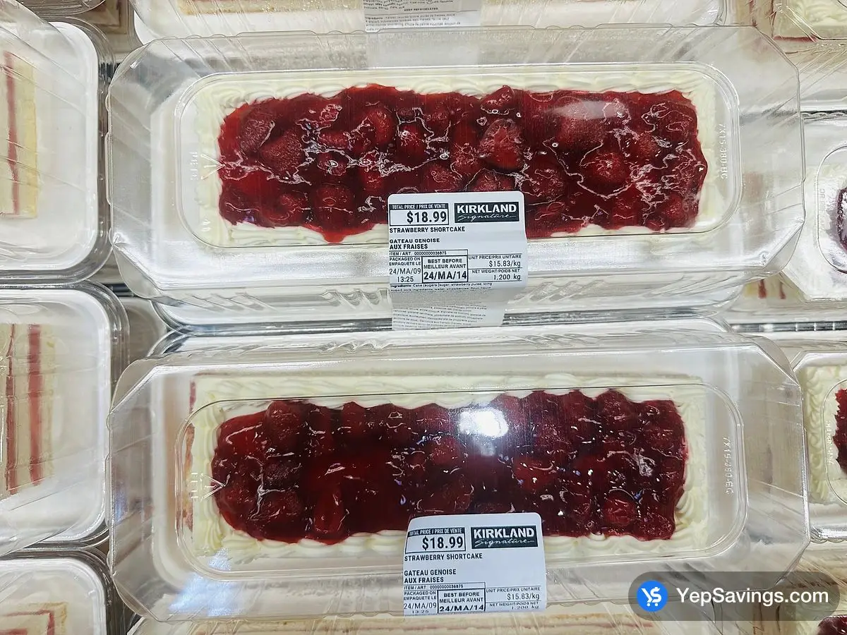 Costco Strawberry Shortcake - Canada (ITM 36875)