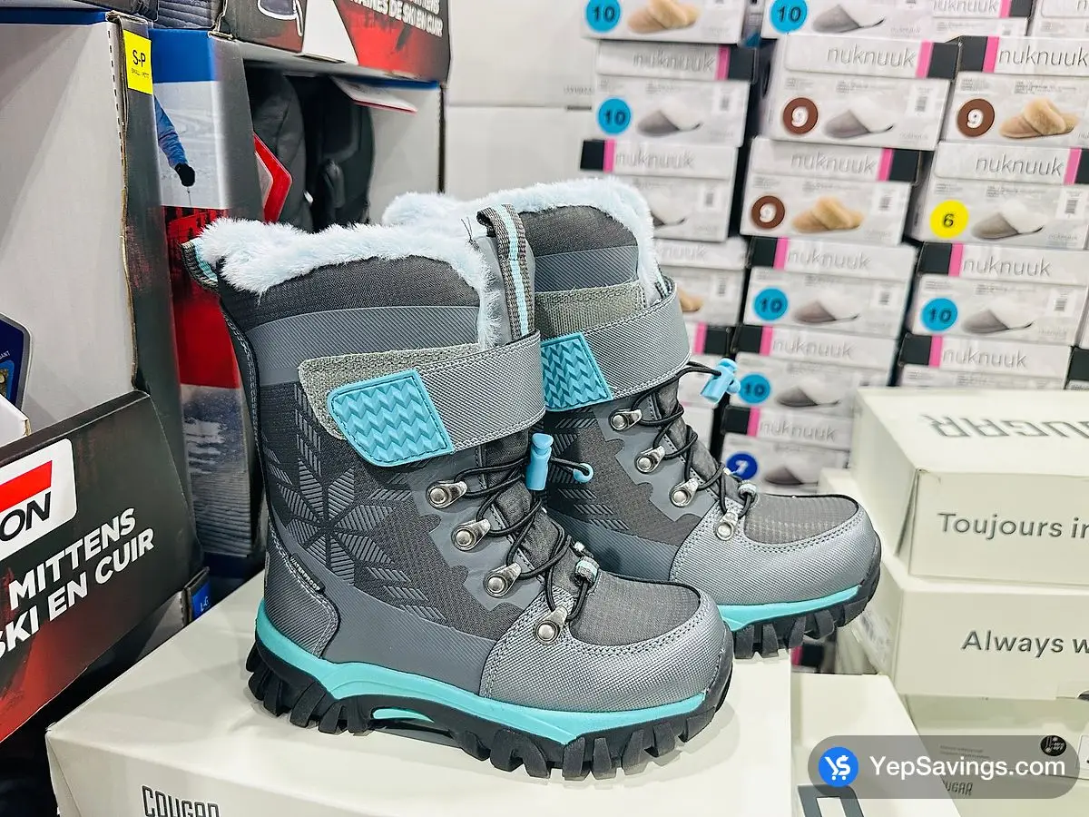 Costco COUGAR WINTER BOOTS TANGO KIDS SIZES 11-8 - Canada (ITM 1880361)