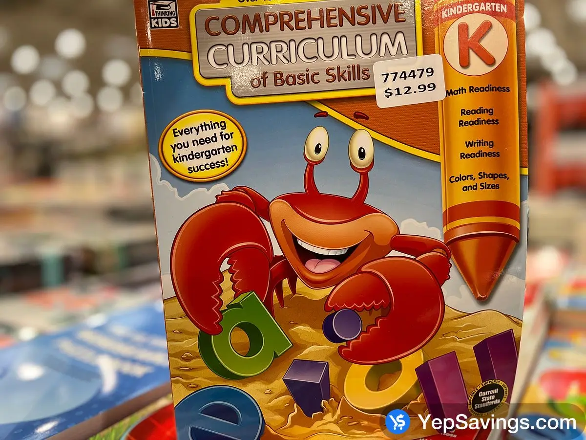 Costco KIDS COMPREHENSIVE CURRICULUM of Basic Skills KINDERGARTEN & PRE KINDERGARTEN - Canada (ITM 774479)