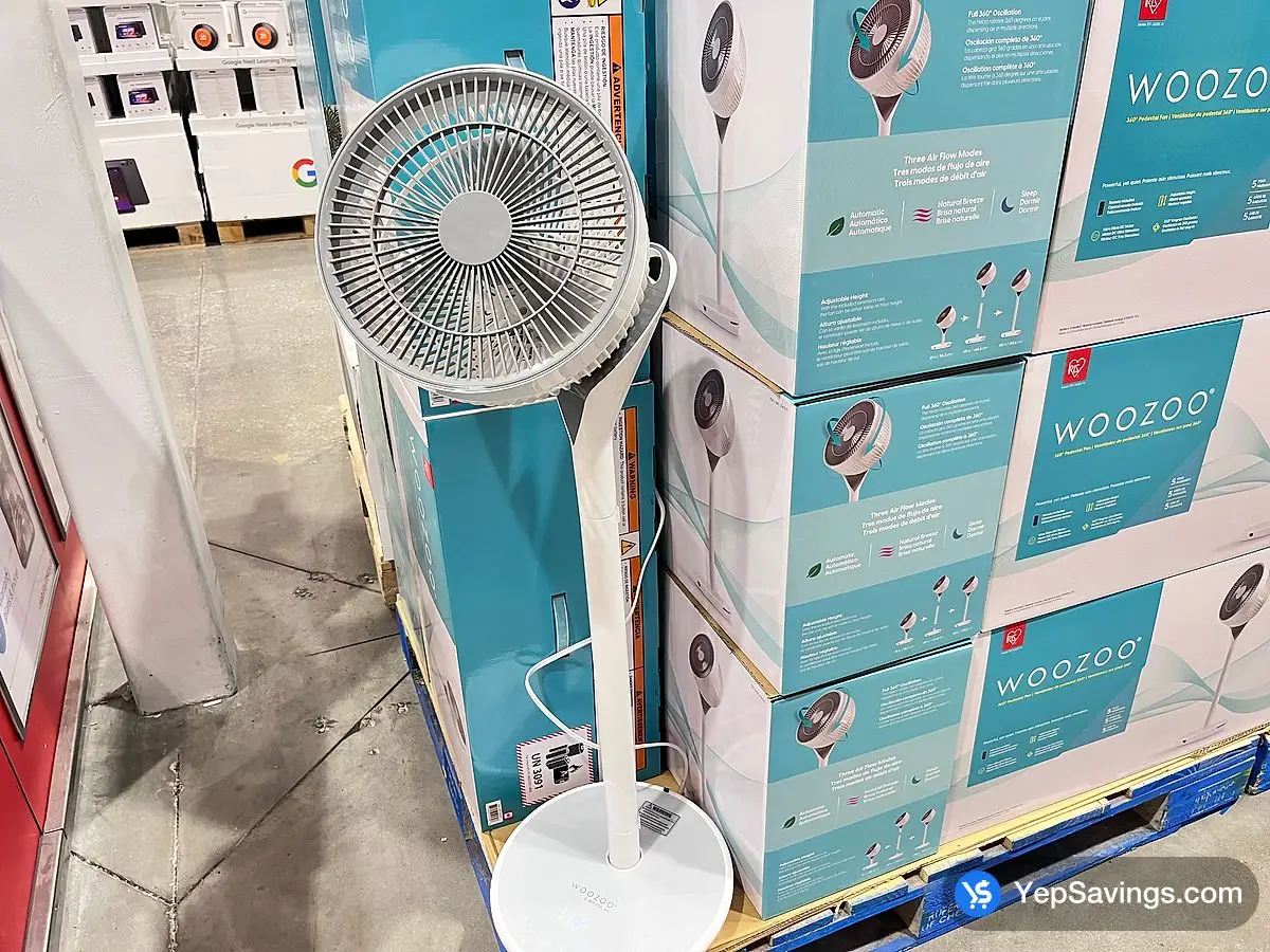 Costco WOOZOO PEDESTAL AIR CIRCULATOR - Canada (ITM 1747373)