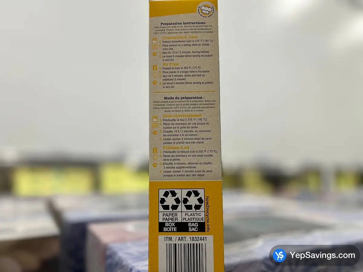 Costco CUISINE ADVENTURES BUTTER CHICKEN NAAN 720 g - Canada (ITM 1832441)