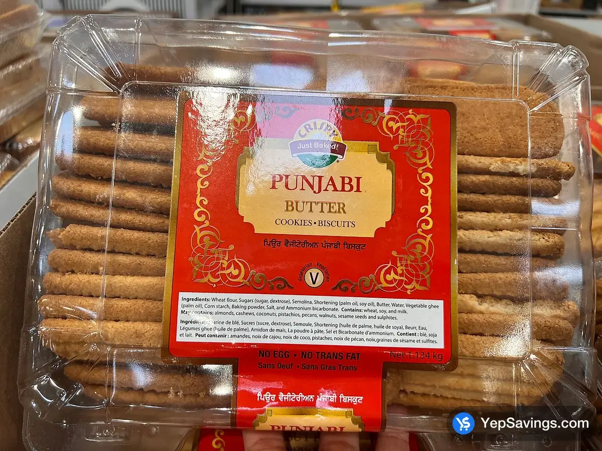 Costco CRIST PUNJABI COOKIES 1.13 kg - Canada (ITM 322714)