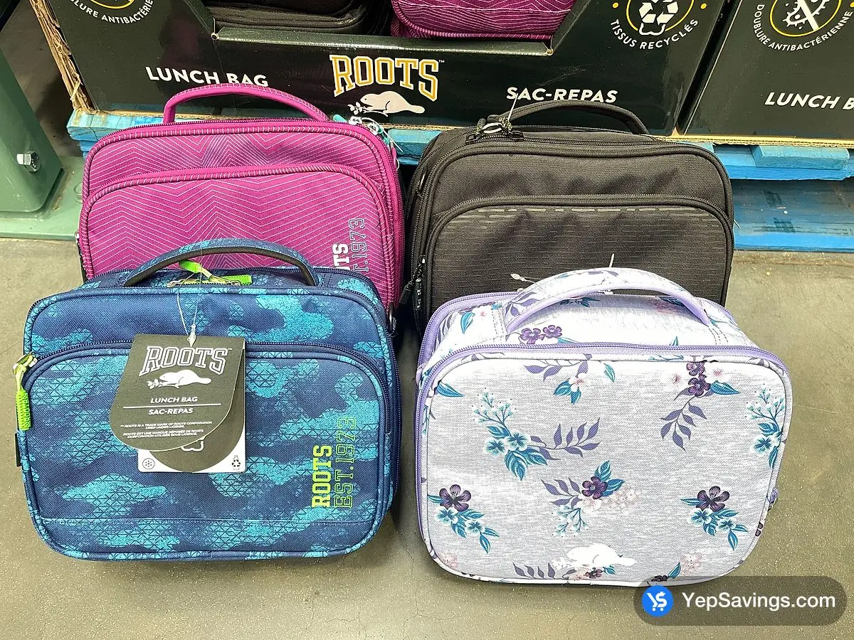 Costco ROOTS LUNCH BAG 10 L CAPACITY - Canada (ITM 1898294)