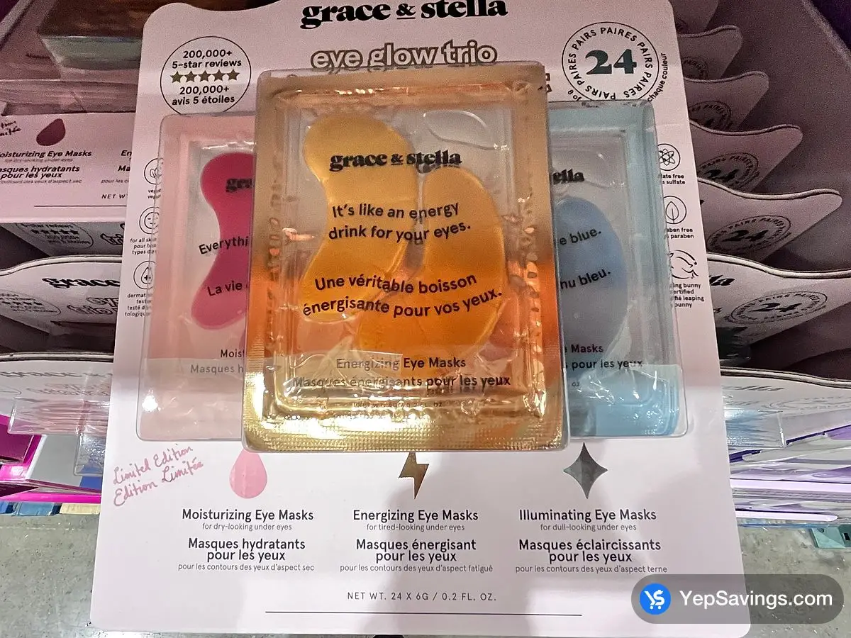 Costco GRACE & STELLA EYE GLOW TRIO 24 pairs - Canada (ITM 1897598)