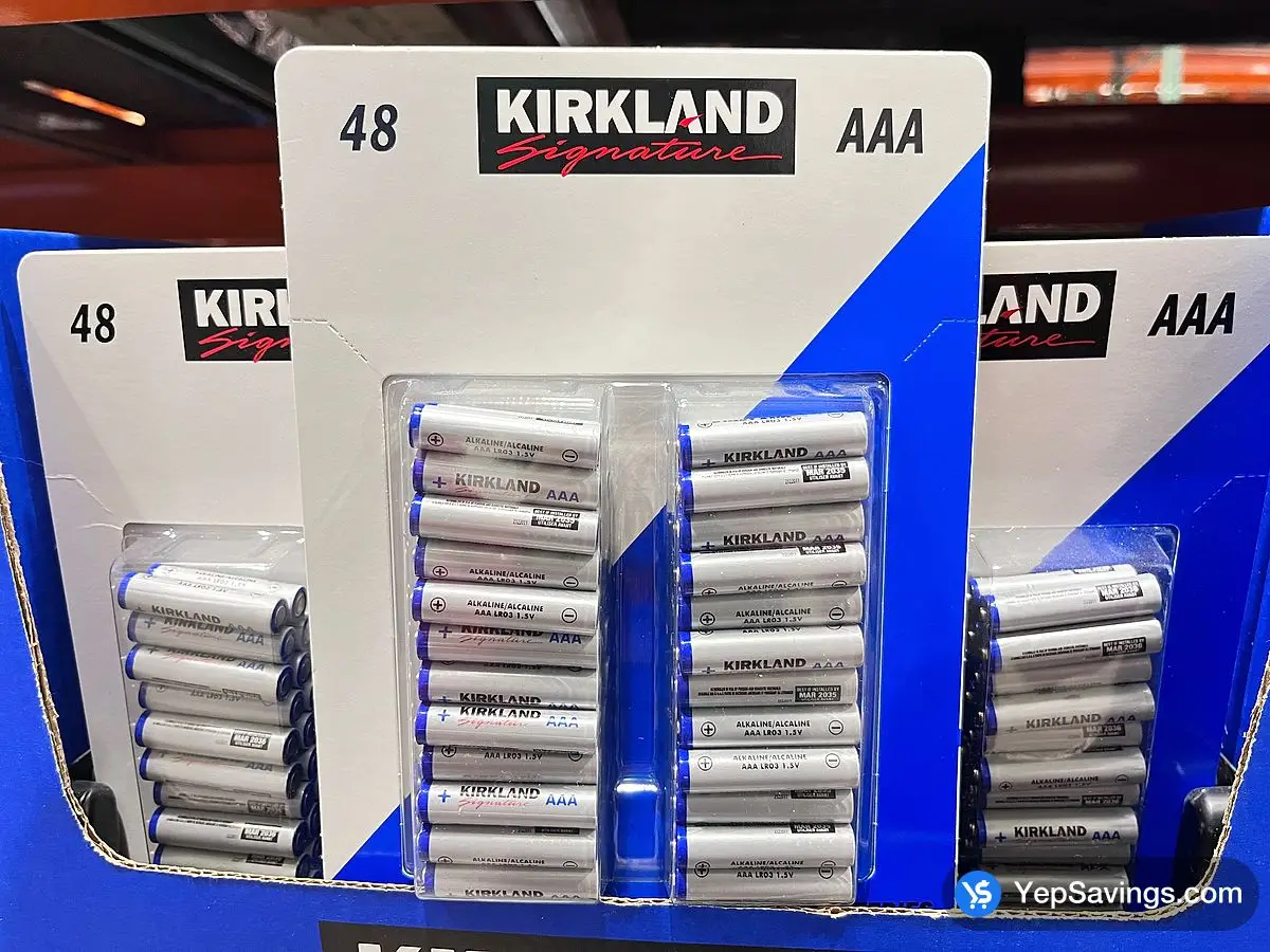 Costco KIRKLAND SIGNATURE AAA BATTERIES PACK OF 48 - Canada (ITM 2322011)