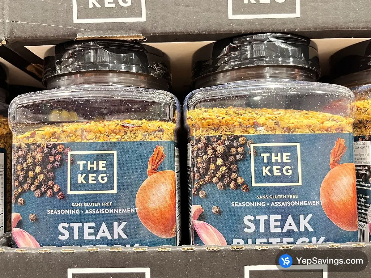Costco THE KEG STEAK SEASONING 1.1 kg - Canada (ITM 385454)