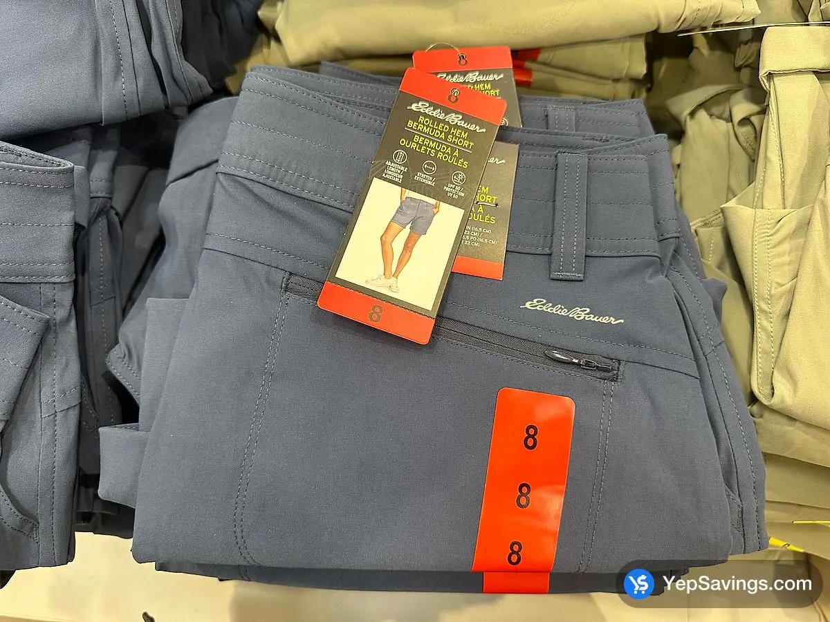 EDDIE BAUER BERMUDA SHORT + LADIES SIZES 4-18 ITM 7551000 at Costco