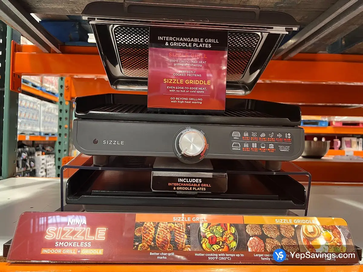 Costco NINJA SIZZLE SMOKELESS GRILL - Canada (ITM 3101101)