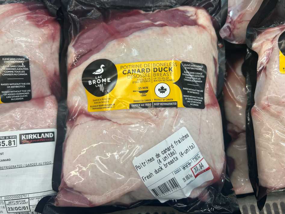 Costco Boneless Duck Breast - Canada (ITM 57911)