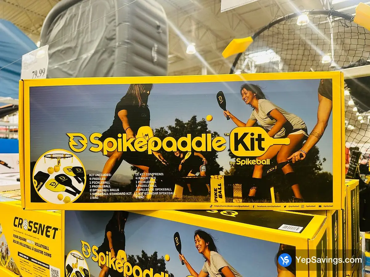 Costco SPIKEBALL SPIKEPADDLE KIT 4 PADDLES - Canada (ITM 1776664)