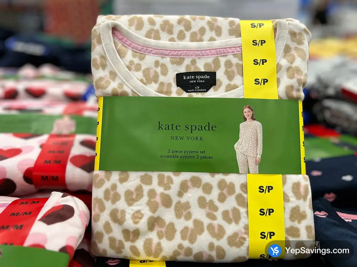 KATE SPADE VELOUR PJ SET + LADIES SIZES S-XXL ITM 4112002 at Costco