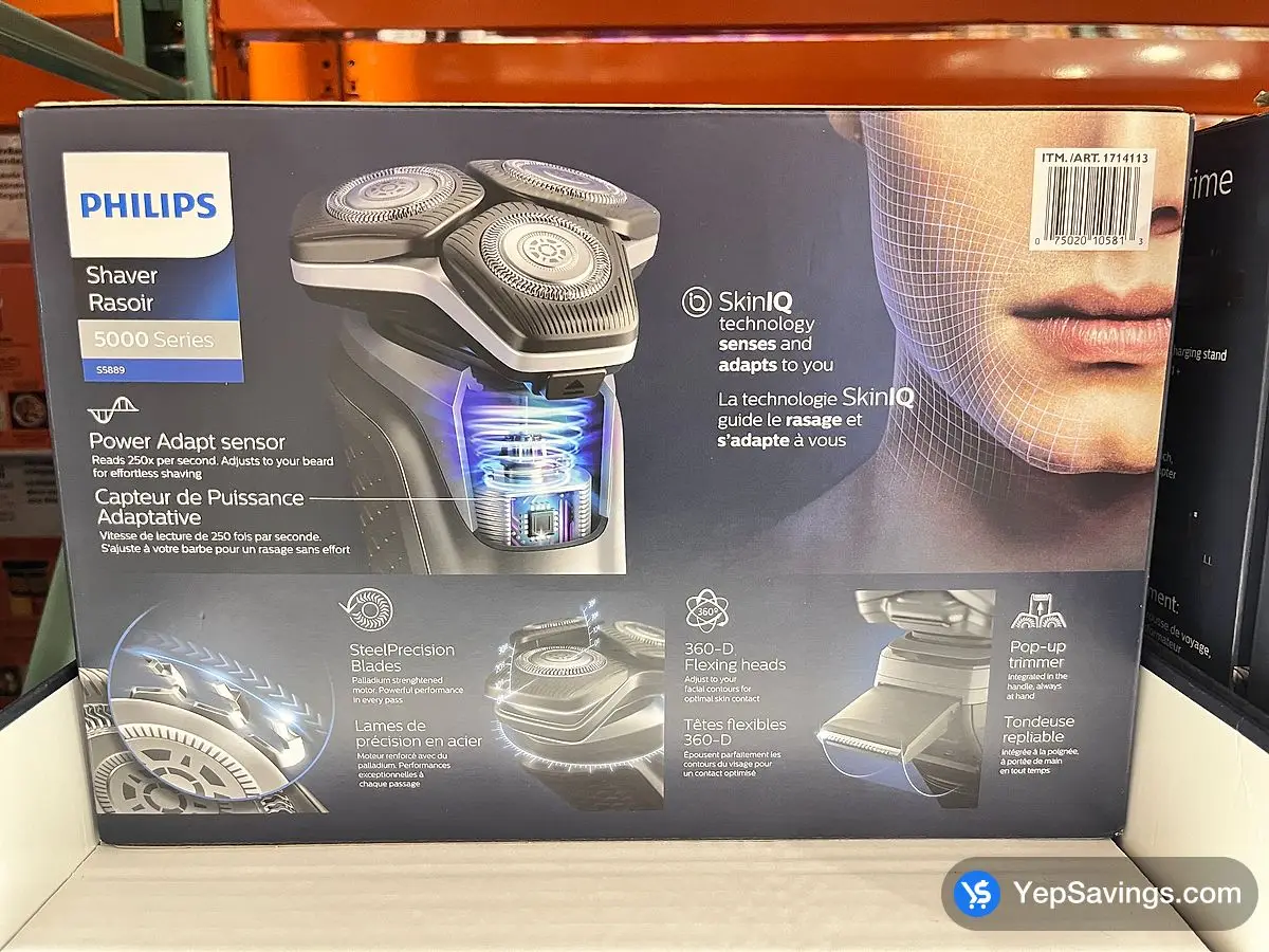 PHILIPS WET AND DRY SHAVER SERIES 5000 ITM 1714113 at Costco