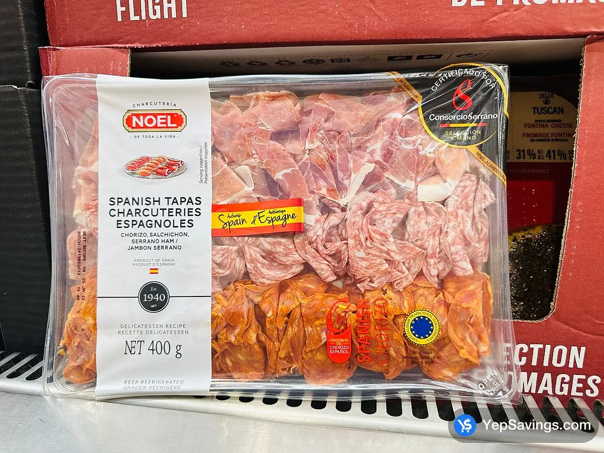 Costco NOEL SPANISH TAPAS 400 g - Canada (ITM 2567350)