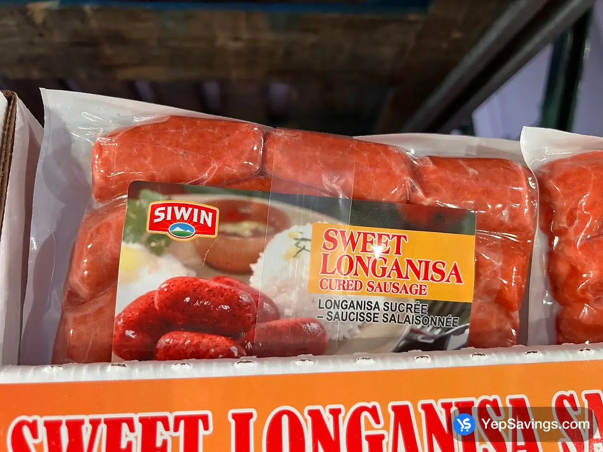 SIWIN LONGANISA SAUSAGE 3 x 500g ITM 2660593 at Costco