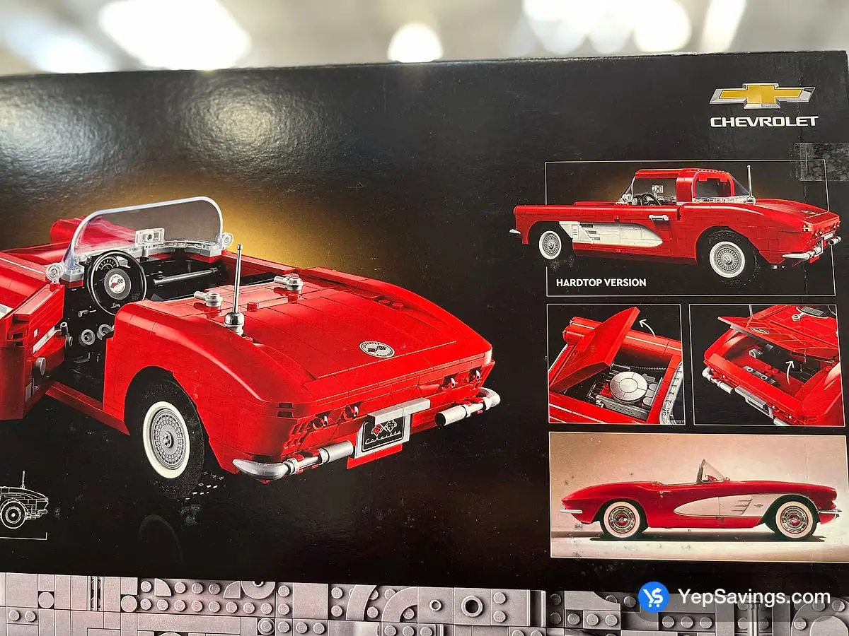 Costco LEGO ICONS CORVETTE 10321 BUILDING KIT - Canada (ITM 2510321)