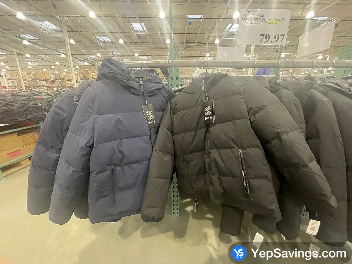 Atelier noir 2024 down jacket costco