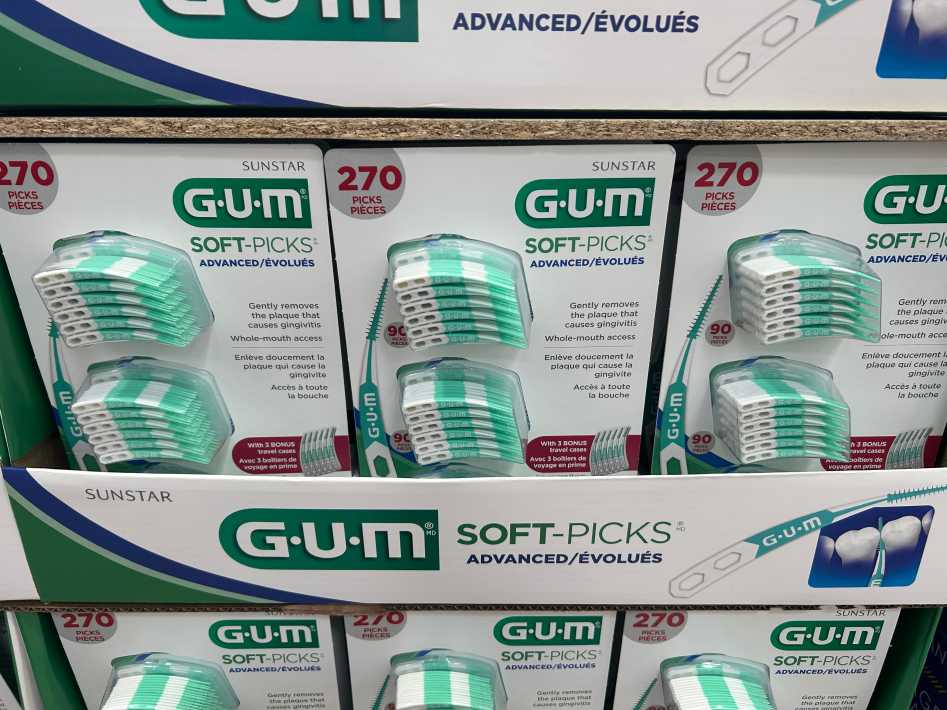 G-U-M SOFT-PICKS ADVANCED 270 CT ITM 1365542 at Costco