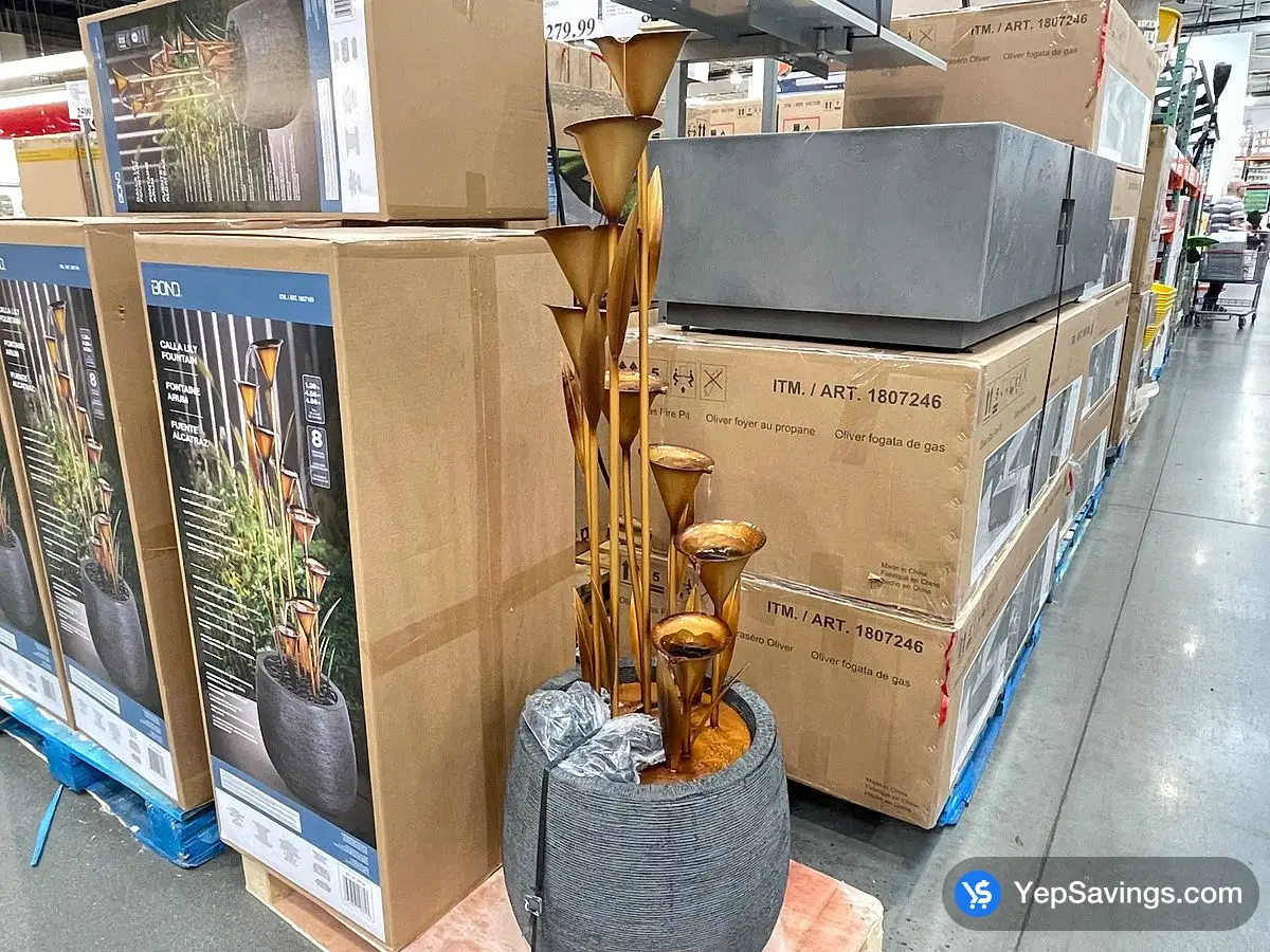 CALLA LILY FOUNTAIN view 2