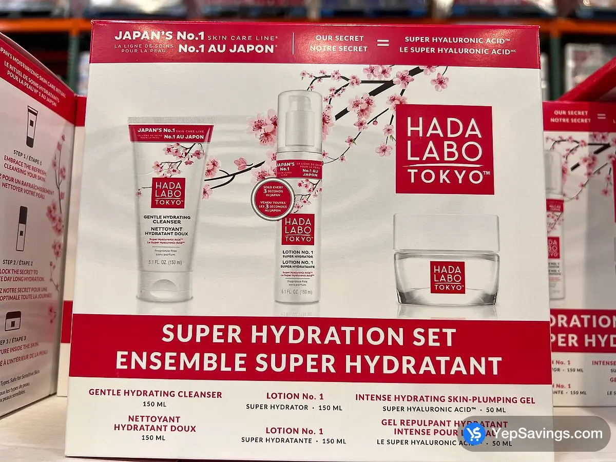 Costco HADA LABO TOKYO SUPER HYDRATION 3 - STEP 3 pieces - Canada (ITM 1845220)
