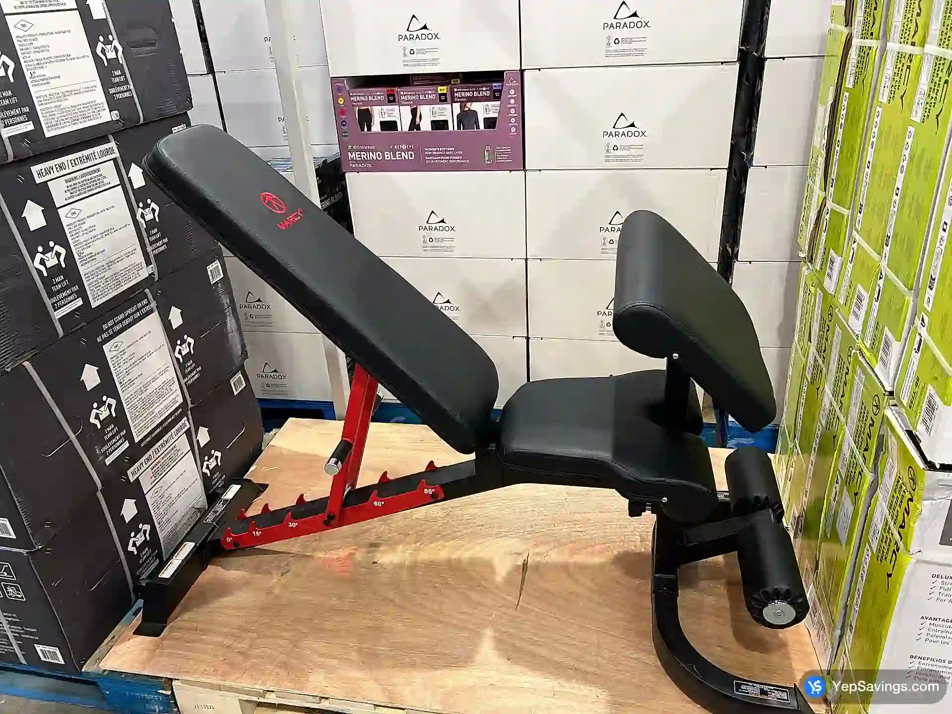 Costco MARCY UTILITY BENCH INCLINABLE DECLINABLE - Canada (ITM 1733688)