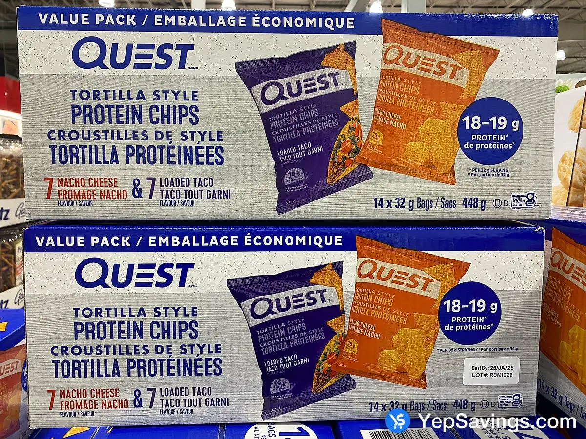 QUEST PROTEIN CHIPS 14 x 32 g ITM 1688395 at Costco