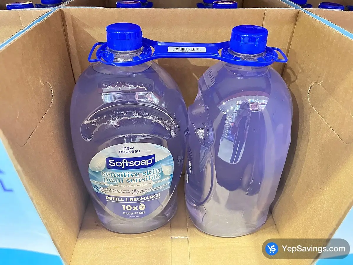 Costco SOFTSOAP SENSITIVE HAND SOAP 2 x 2.36 L - Canada (ITM 1838919)