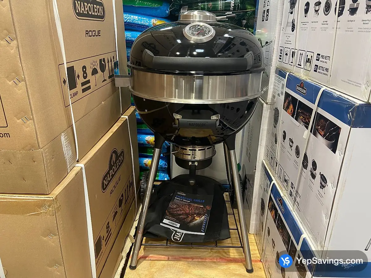 Costco NAPOLEON 22 " KETTLE CHARCOAL GRILL - Canada (ITM 1860095)