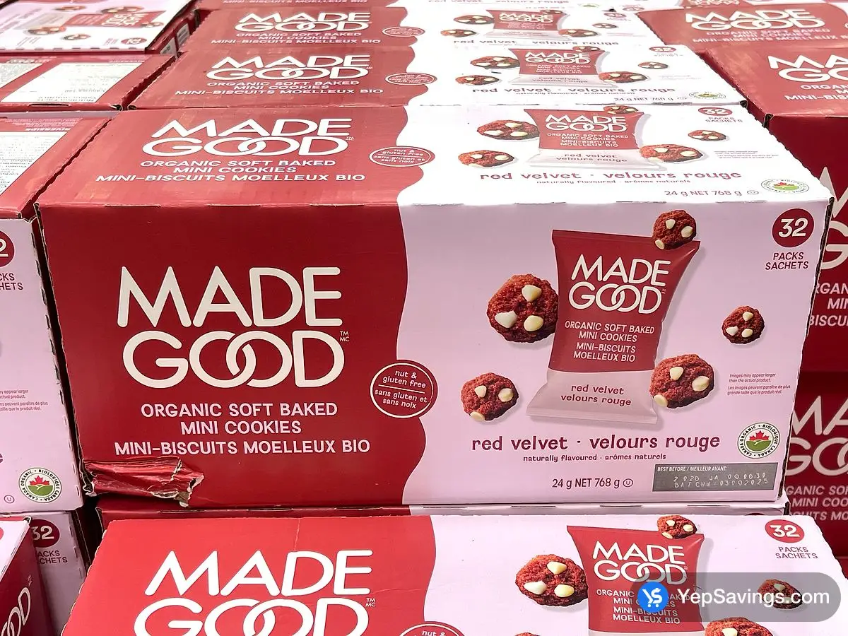 MADE GOOD SOFT BAKED COOKIES 32 X 24 g ITM 2422485 at Costco