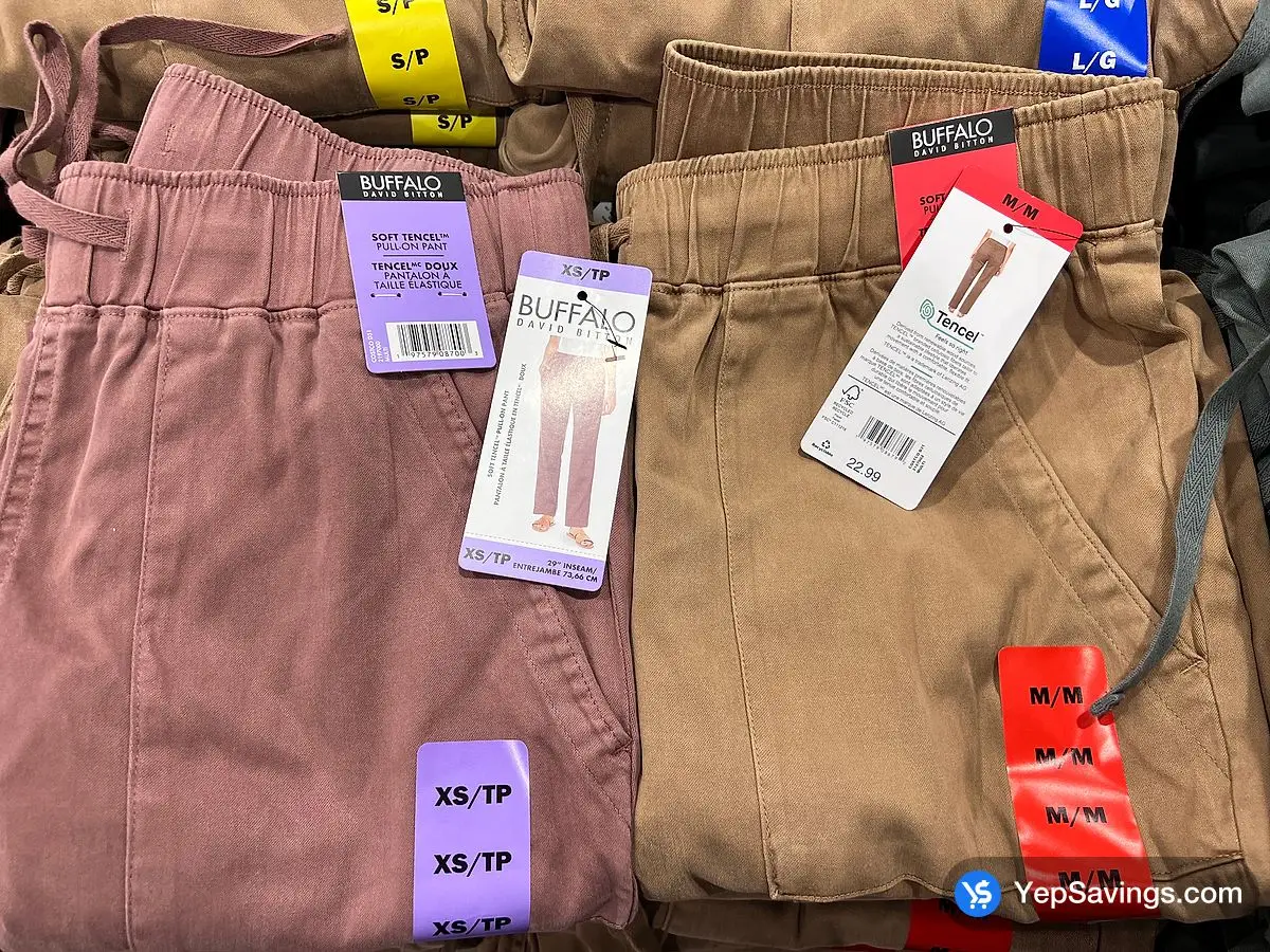 BUFFALO TENCEL PANT + LADIES SIZES XL ITM 2197004 at Costco