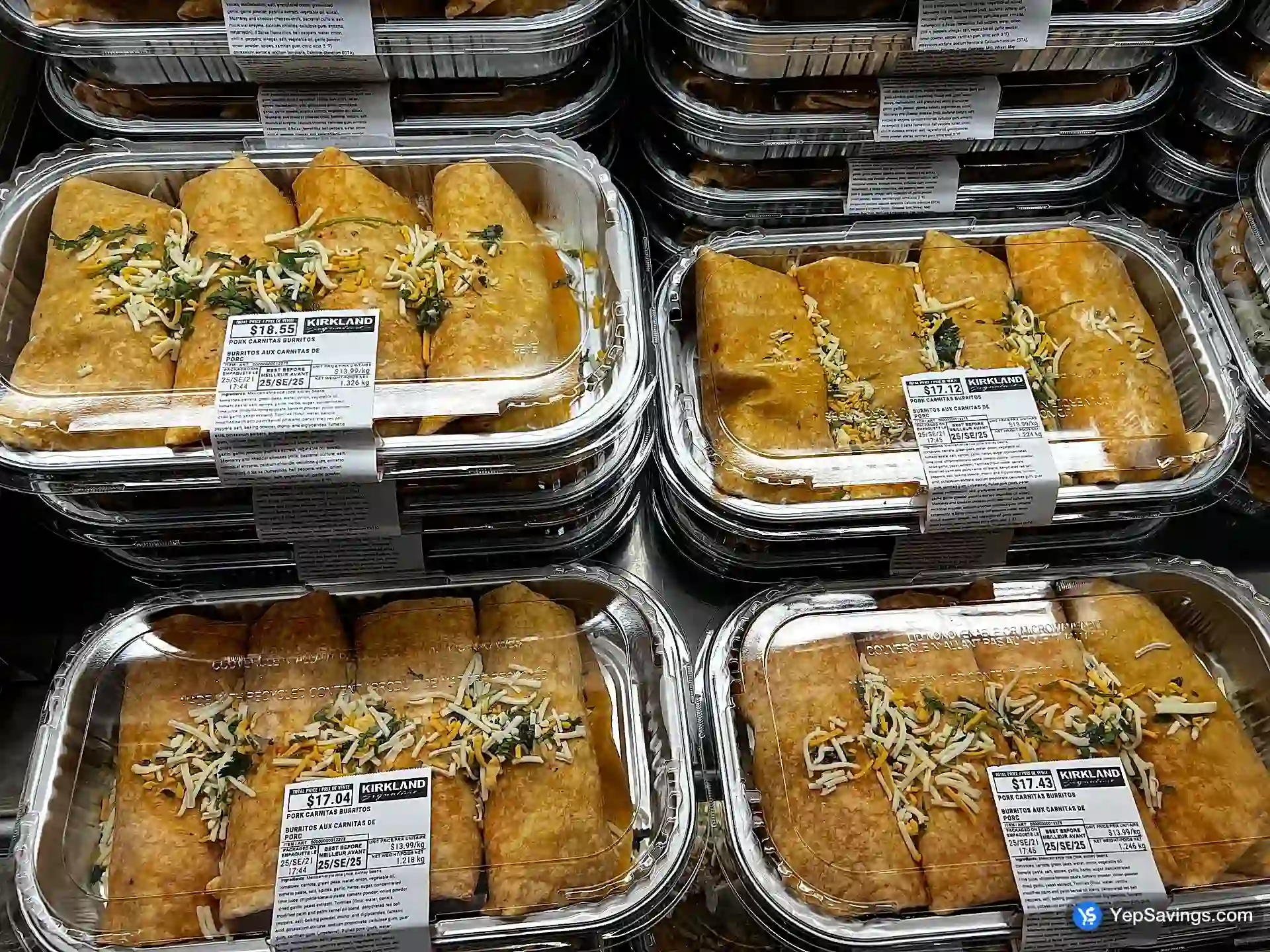 Costco Pork Carnita Burritos - Canada (ITM 12275)