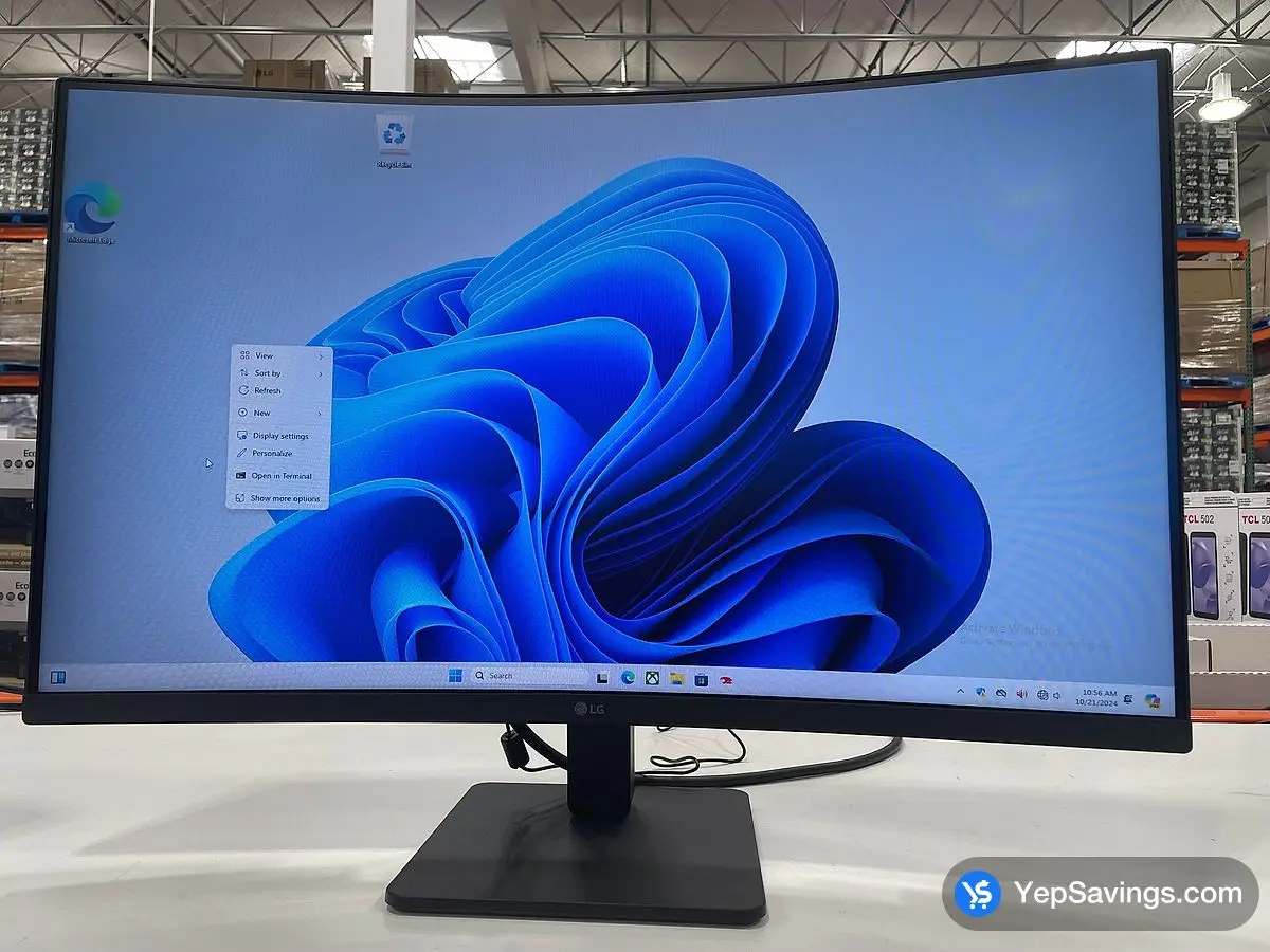 LG 31.5 " CURVED MONITOR 32MC50C - B.ACCQ ITM 9935032 at Costco