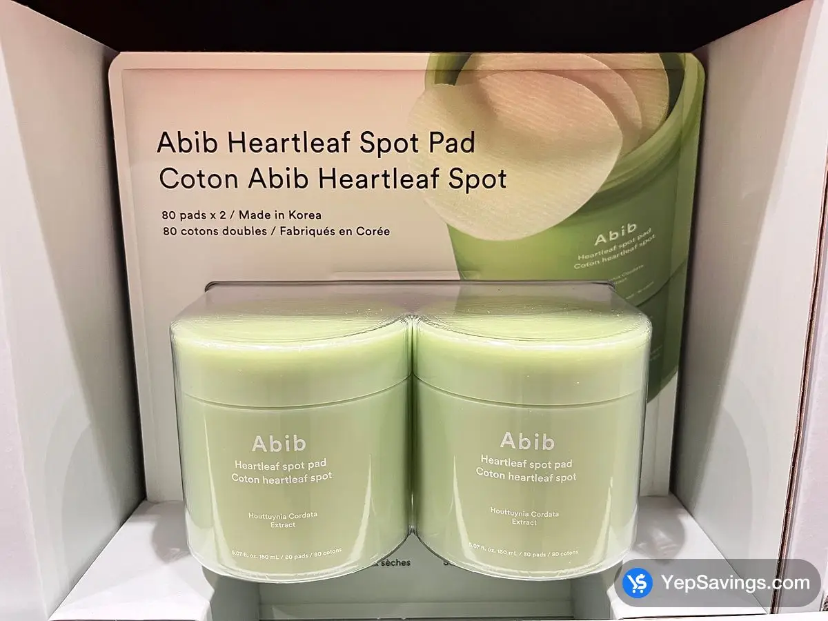 Costco ABIB HEARTLEAF SPOT PADS 2 x 80 pads - Canada (ITM 1904602)